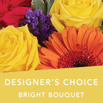 Code: D300. Name: Bright bouquet. Description: Can not decide on what to send? The Designers Choice bright bouquet is a one of a kind bright bouquet of the designers freshest flowers.  Price: NZD $80.95