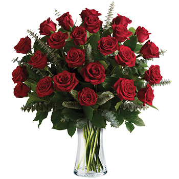 Code: R322. Name: Eternal Love. Description: When it comes to delivering romance in a big way two dozen gorgeous red Roses hand arranged in a glass vase are a brilliant choice. Price: NZD $302.95