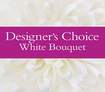 Designers White Bouquet, Let our florist design a White floral Bouquet for you